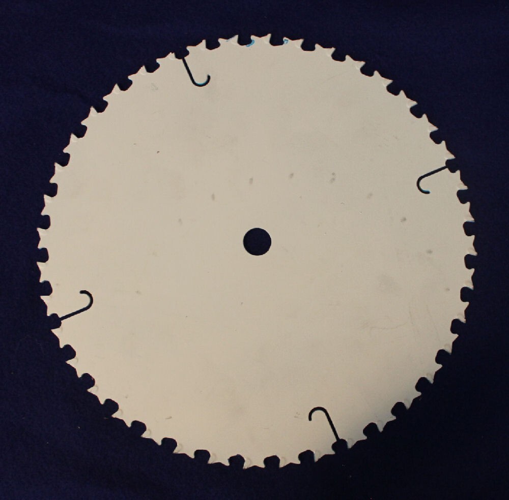 Hand-Painted 10 Inch Circular Saw Blade