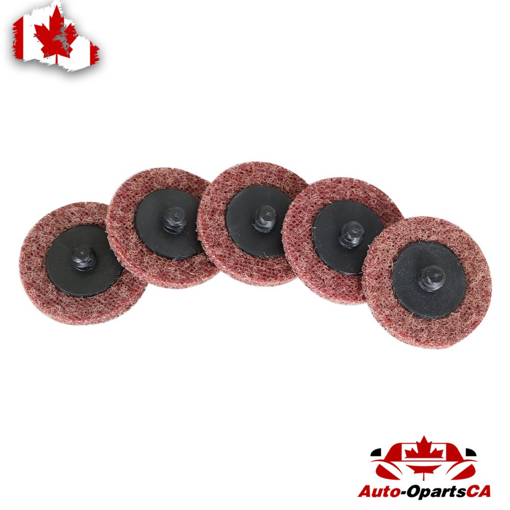 2" Medium Surface Conditioning Discs Roll Lock Grinder Sanding Pads 50Pcs