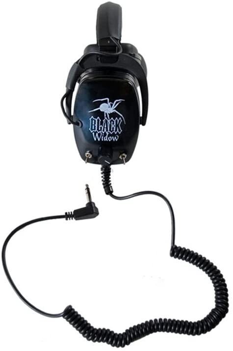 ORIGINAL BLACK WIDOW DETECTOR PRO HEADPHONES