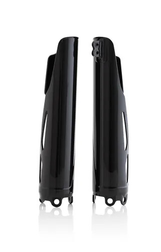 Acerbis Black Lower Fork Cover Protector Guard Set Honda CRF450RX 19-23