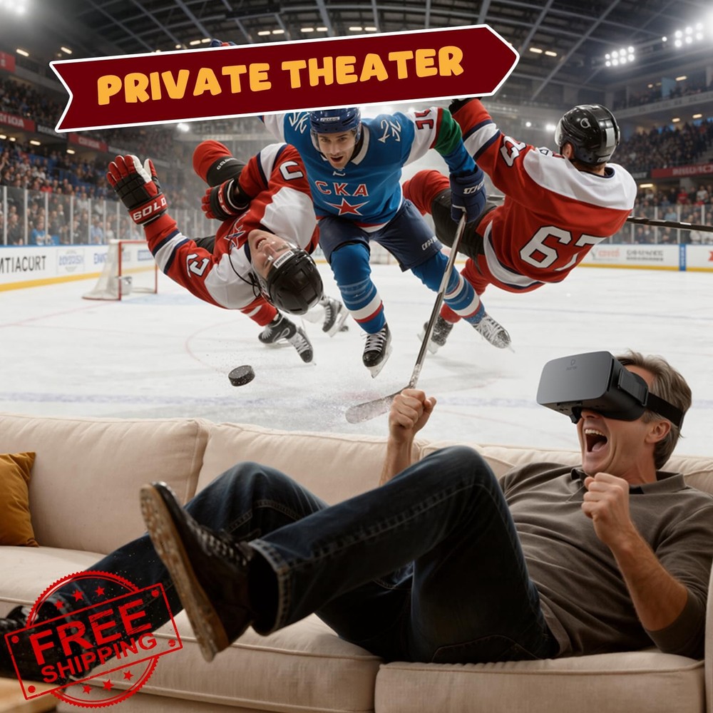 VR Headset for iPhone/Android w/Controller 100+ Apps HD Lenses