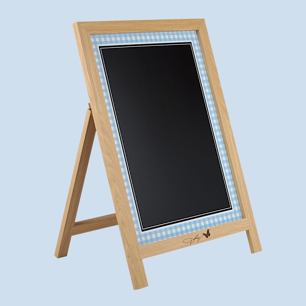 13.5X20" Dolly Parton Rectangular Checkered Easel Chalkboard - NEW