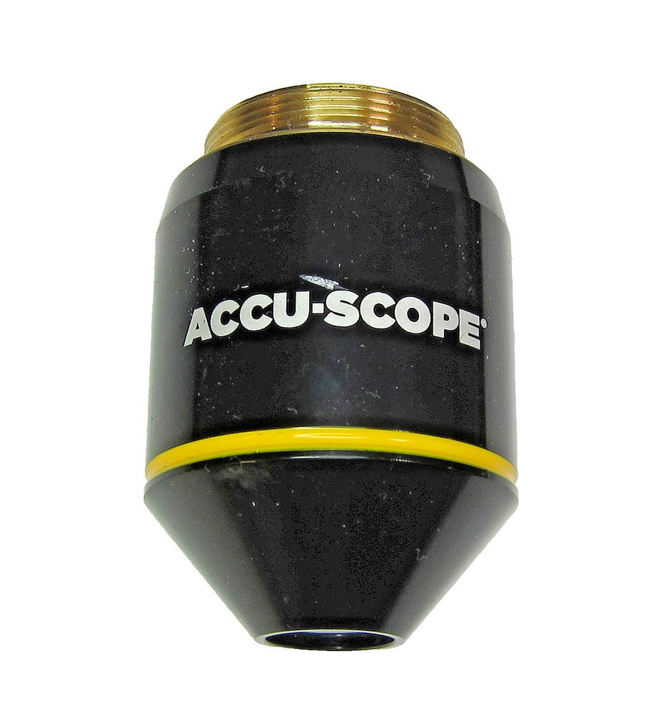 Genuine Accu-Scope Plan 10x/0.25 infinity/- Microscope Objective