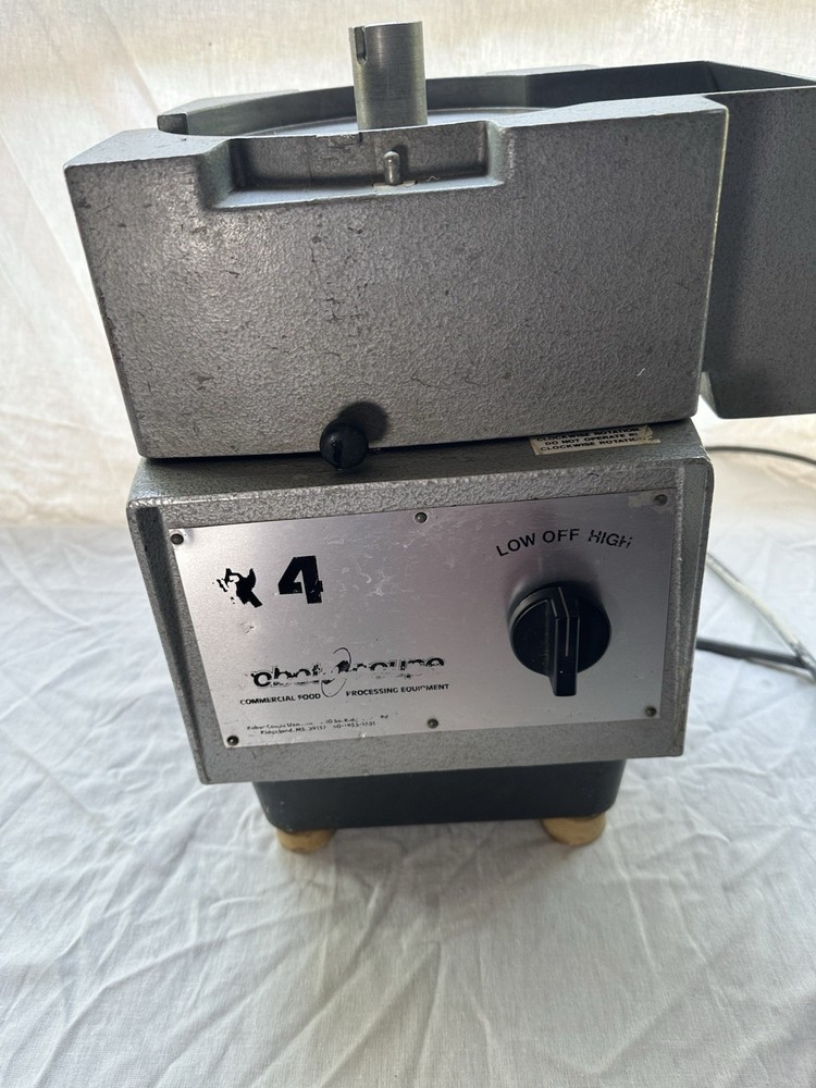 Robot Coupe R4 Food Processor With Multiple Blade Attachment 3 Phase 220v