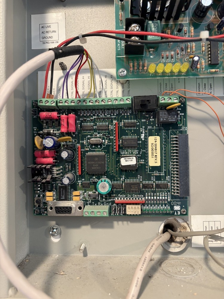 Kaba Ilco 700 Series reader control board with Enclosure and power adapter