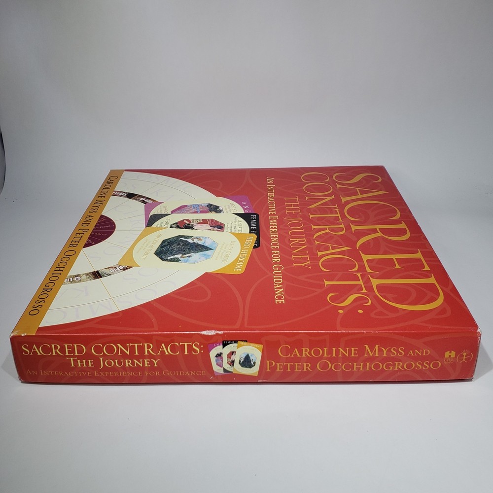 Sacred Contracts the Journey Interactive Tarot Cards Board Game Complete