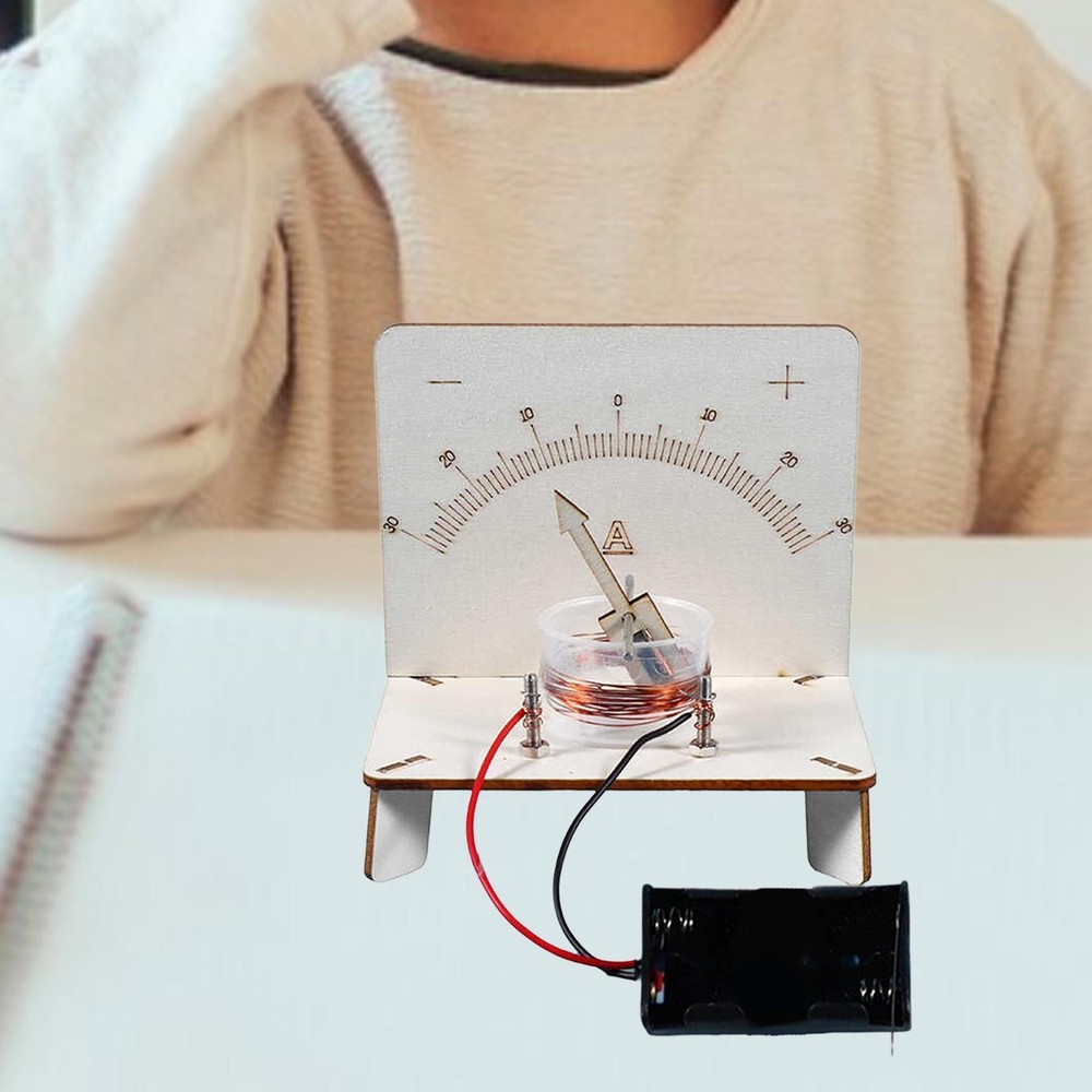 DIY Amperemeter Model Teaching Tool Experiment Set for Classroom Students