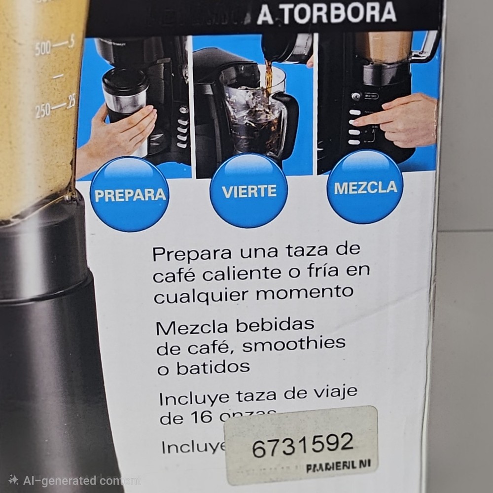 Hamilton beach Java blend coffee brewer/ blender