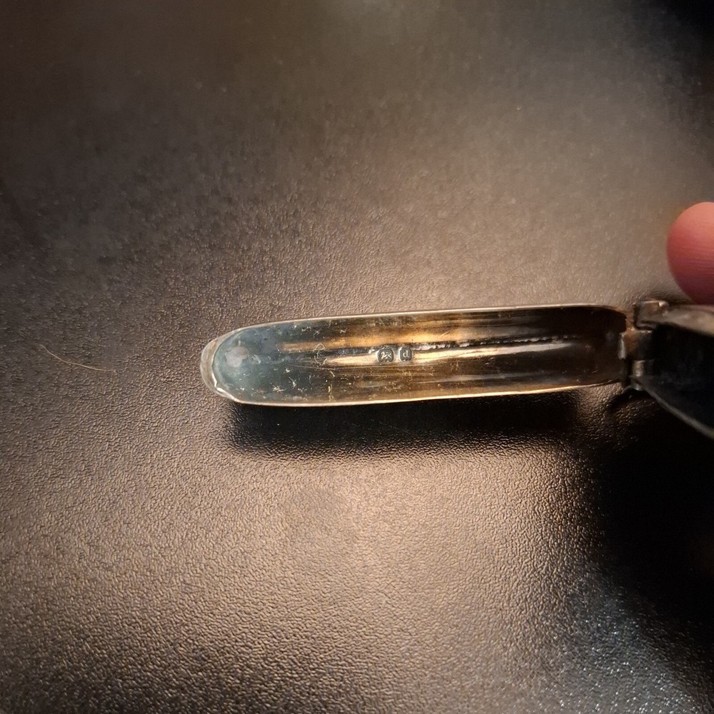 Antique Vesta Case Sterling Silver Strike Match Anywhere