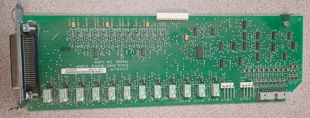 Rauland-Borg ICSSLM Card