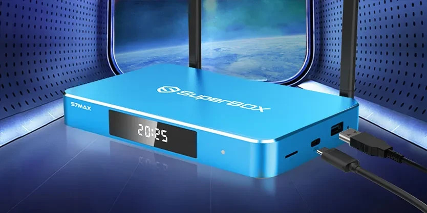 New SuperBOX S7 Max - 7 Day Time Shift Android Streaming - Same Day Sipping