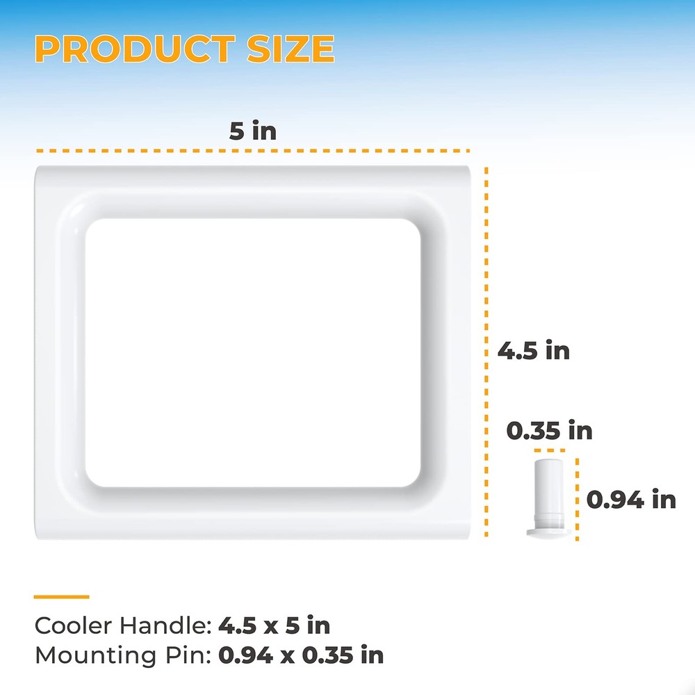 Cooler Handle for Coleman Extreme Cooler Coleman Handle Replacement Replace...