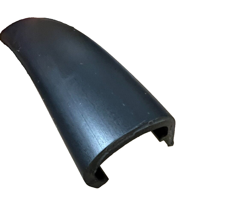 50 Ft 1" Black LEG RV Fit 3/4" retainer Vinyl Trim Molding Flexible Screw Cover