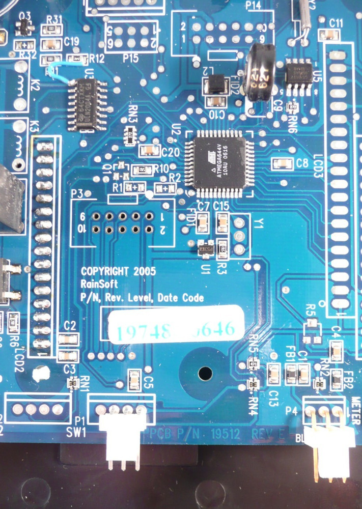 Rain Soft EC4 19748 Water Softener Controller Panel Control Circuit Board