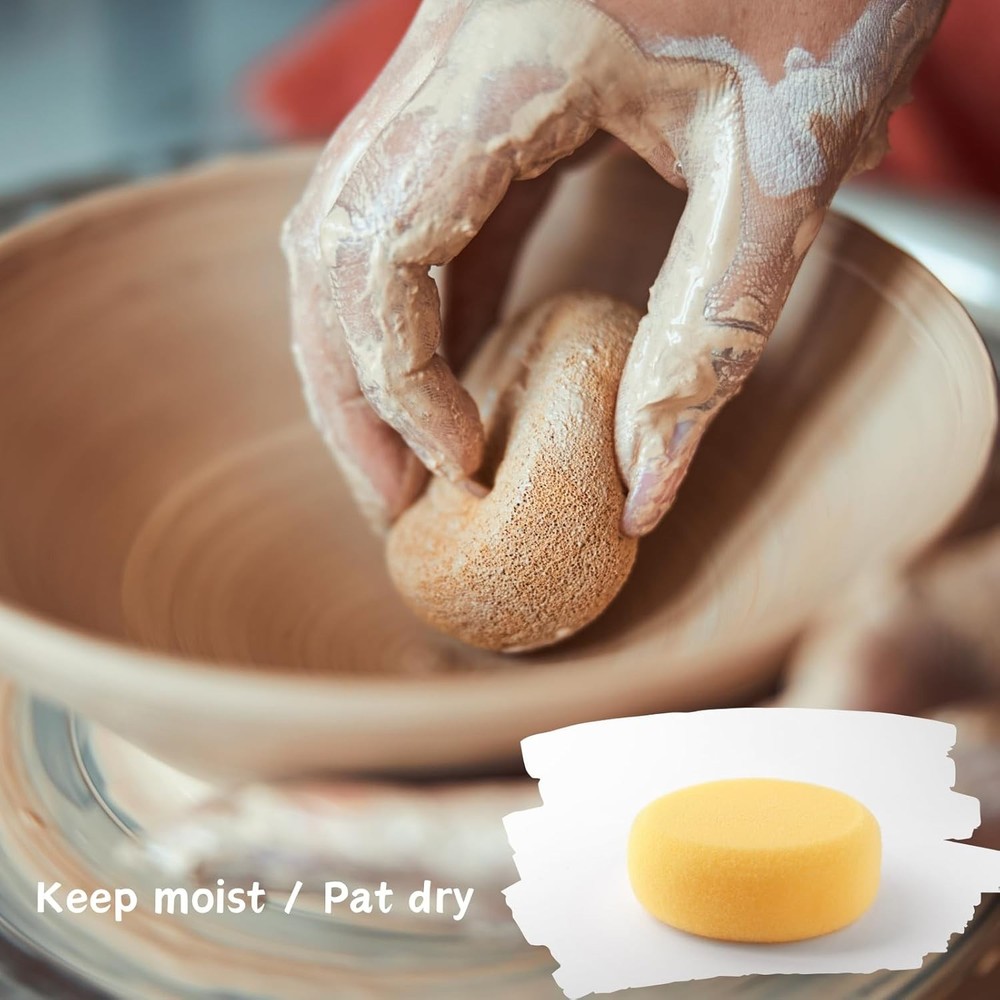 44-Piece Pottery Tools Set with Carrying Case