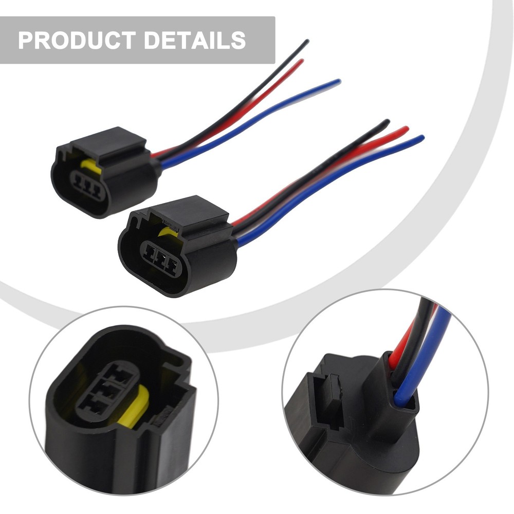 Accessories Wire Harness Adapter Connector H13 9008 Type Bulbs Headlight