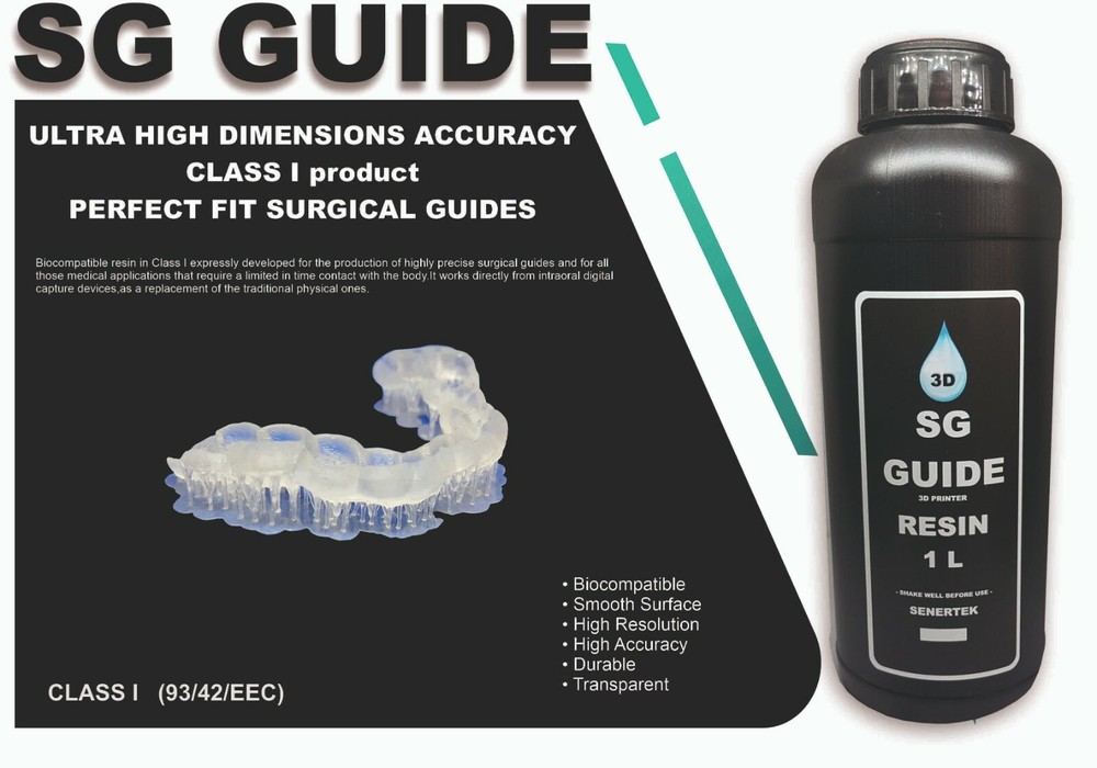 DLP SLA LCD 3d printer surgicale guide resin for 3d printers..