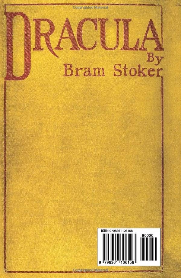 Dracula. First Edition 1897