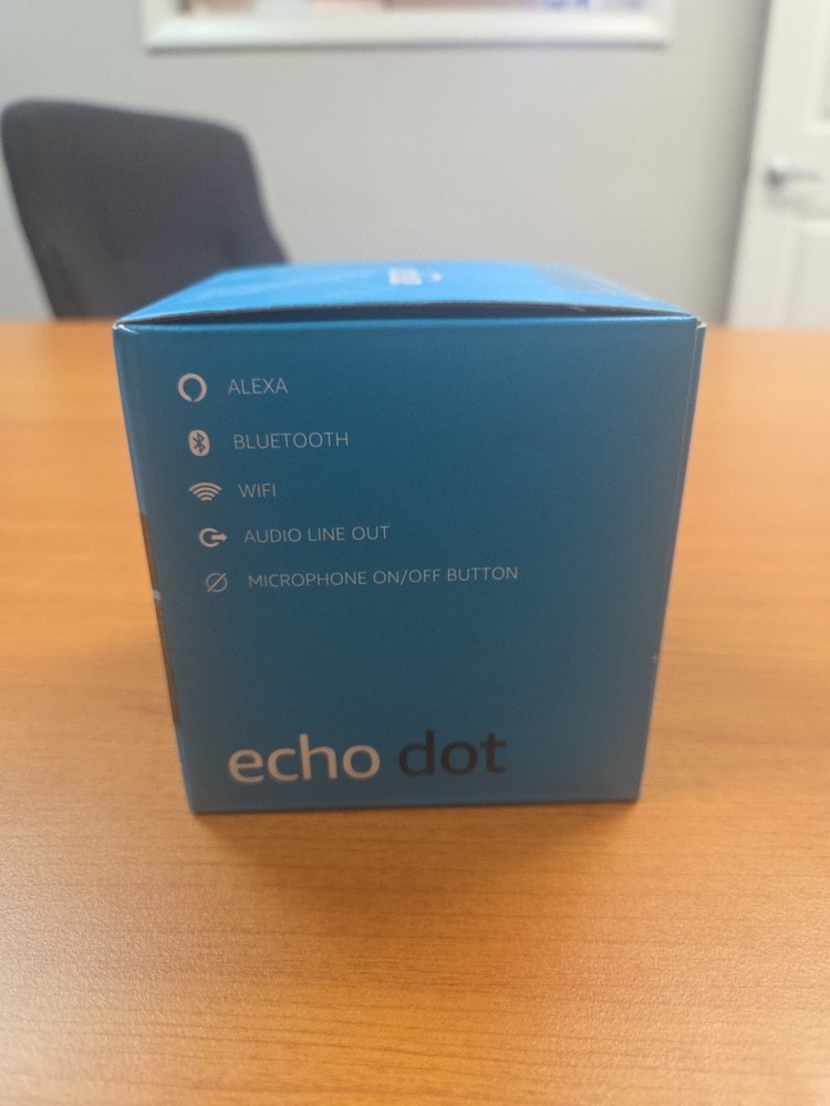 Amazon Echo Dot (3rd Generation) Smart Speaker - Charcoal Brand New Never Opened