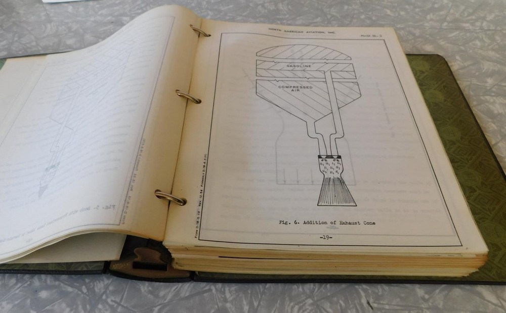 Rare North American Aviation Handbook Rocket Engine Development Space Program V2