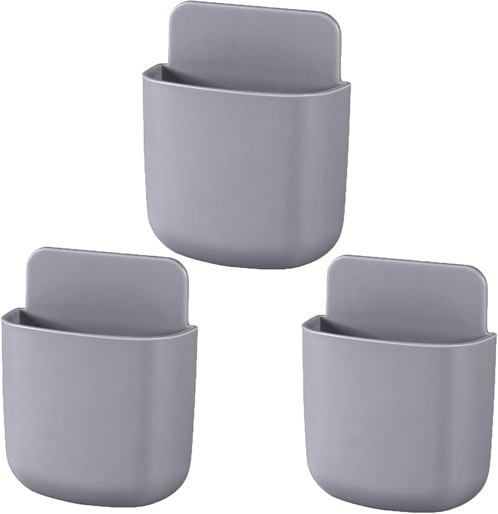3 Pack Remote Control Holder Wall Mount Holders Hole-Free Charging Organizer ...