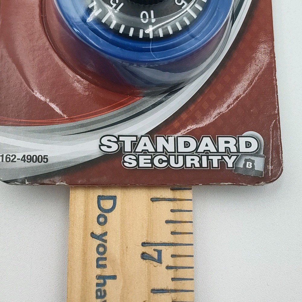 ✅🔒👀Brinks Padlock Lock Standard Security 3 Dial Combination 162-49005📸SEE📏📸