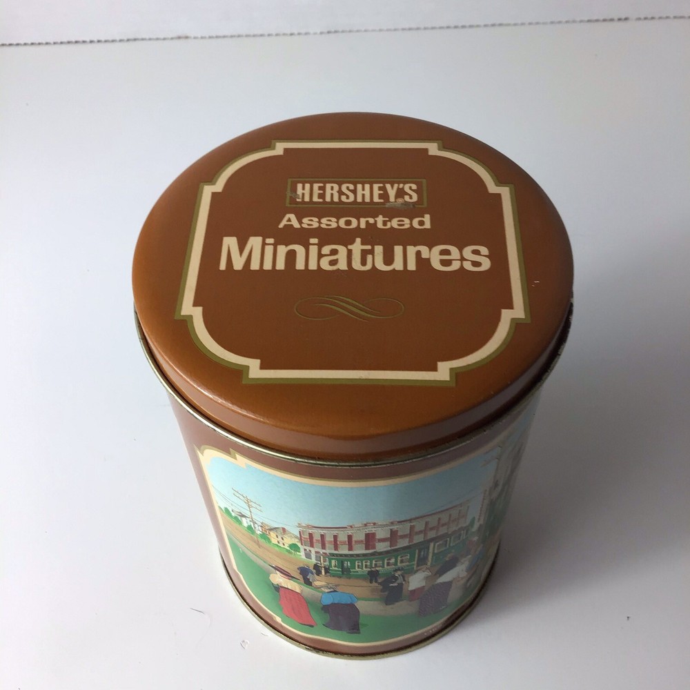 Hershey’s Assorted Miniatures Collectible Tin-1992-Tin Only