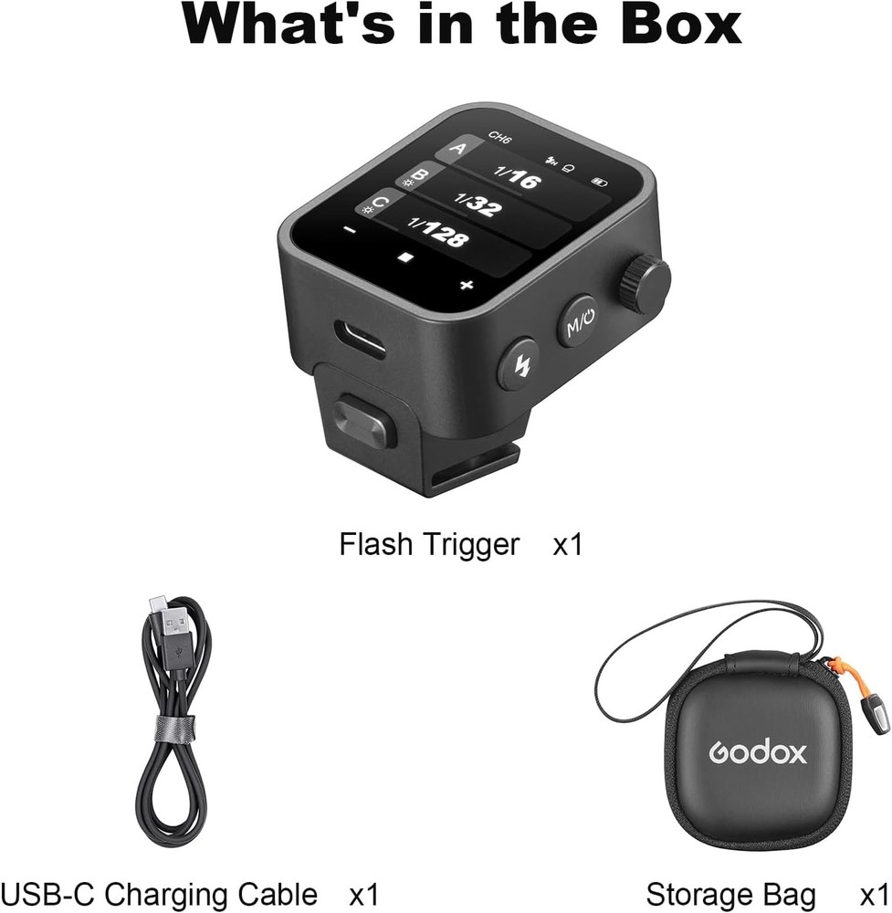X3S X3-S TTL Wireless Flash Trigger for Sony Camera,Oled Touchscreen Flash Trans