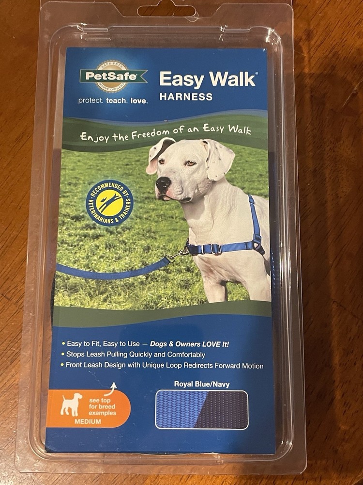 Petsafe Non-Pull Walking Harness (Medium, Blue)
