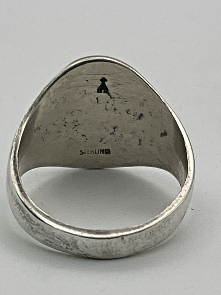 925 Bear Claw Ring Sz 12