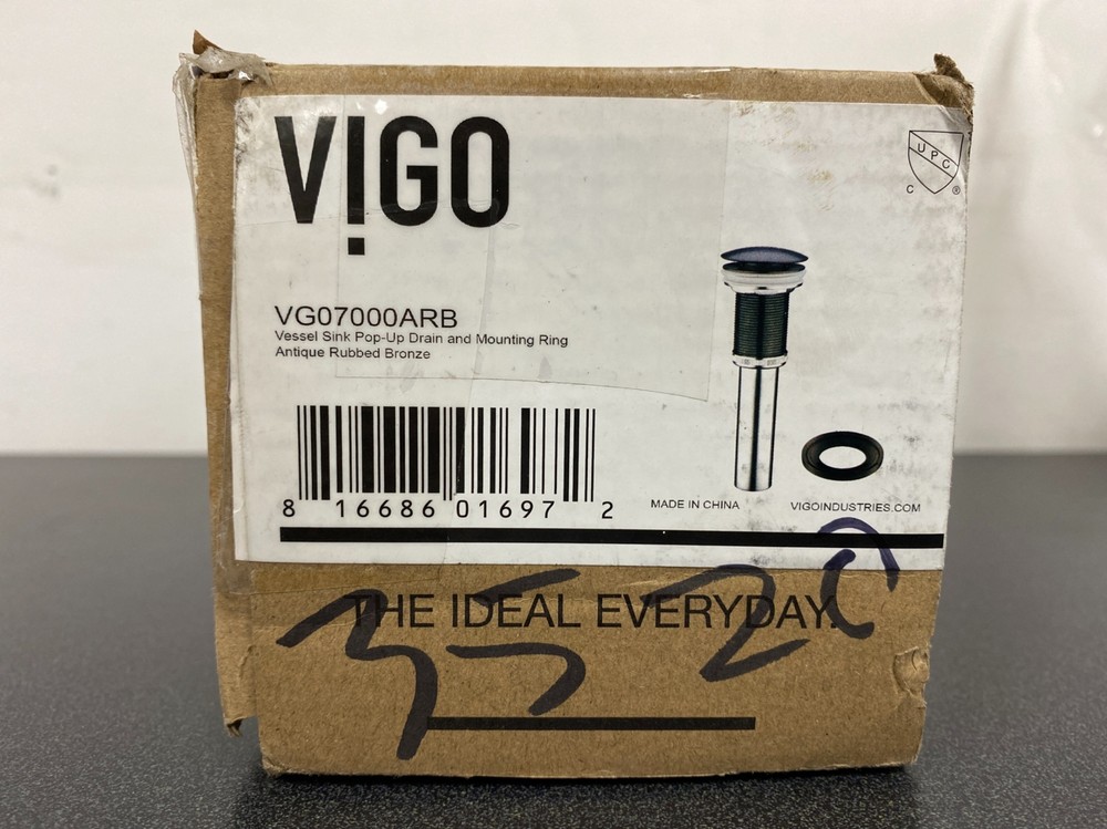 Vigo 1-3/4" Pop-Up Drain Assembly - Less Overflow