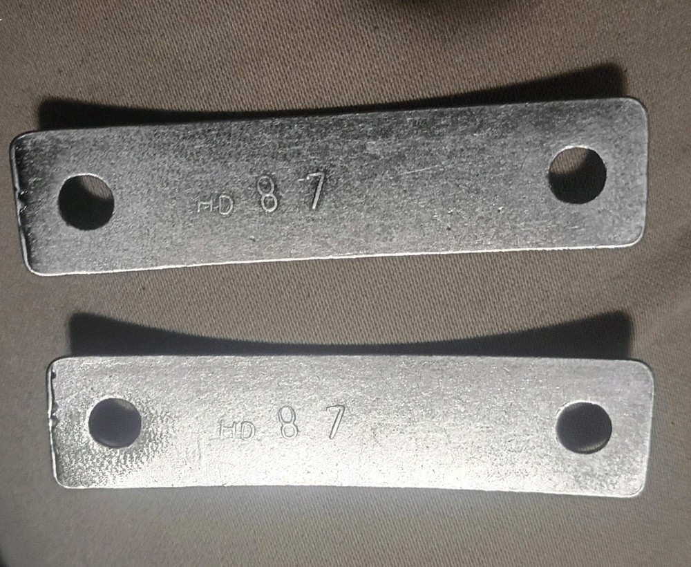 Vintage Harley Davidson Boot Badges