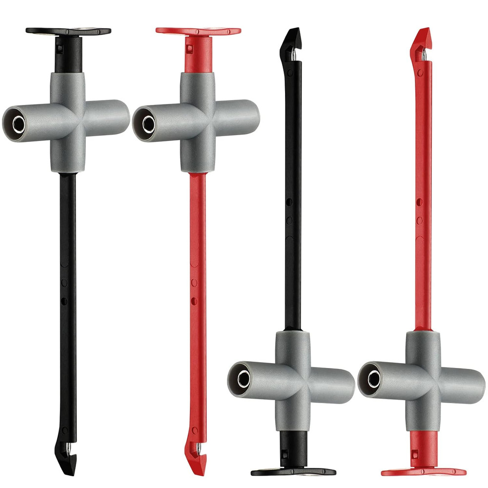 4 Pcs Puncture Probe P5010 Electrical Wire Piercing Test Clip Multimeter Piercin