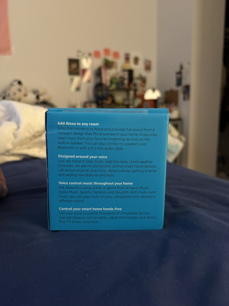 Amazon Echo Dot (3rd Generation) Smart Speaker - Charcoal