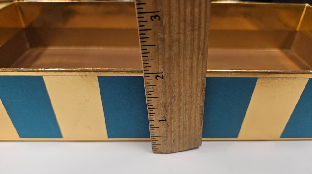 Jo Malone Blue & Gold Empty Gift Box – New - Check Description.