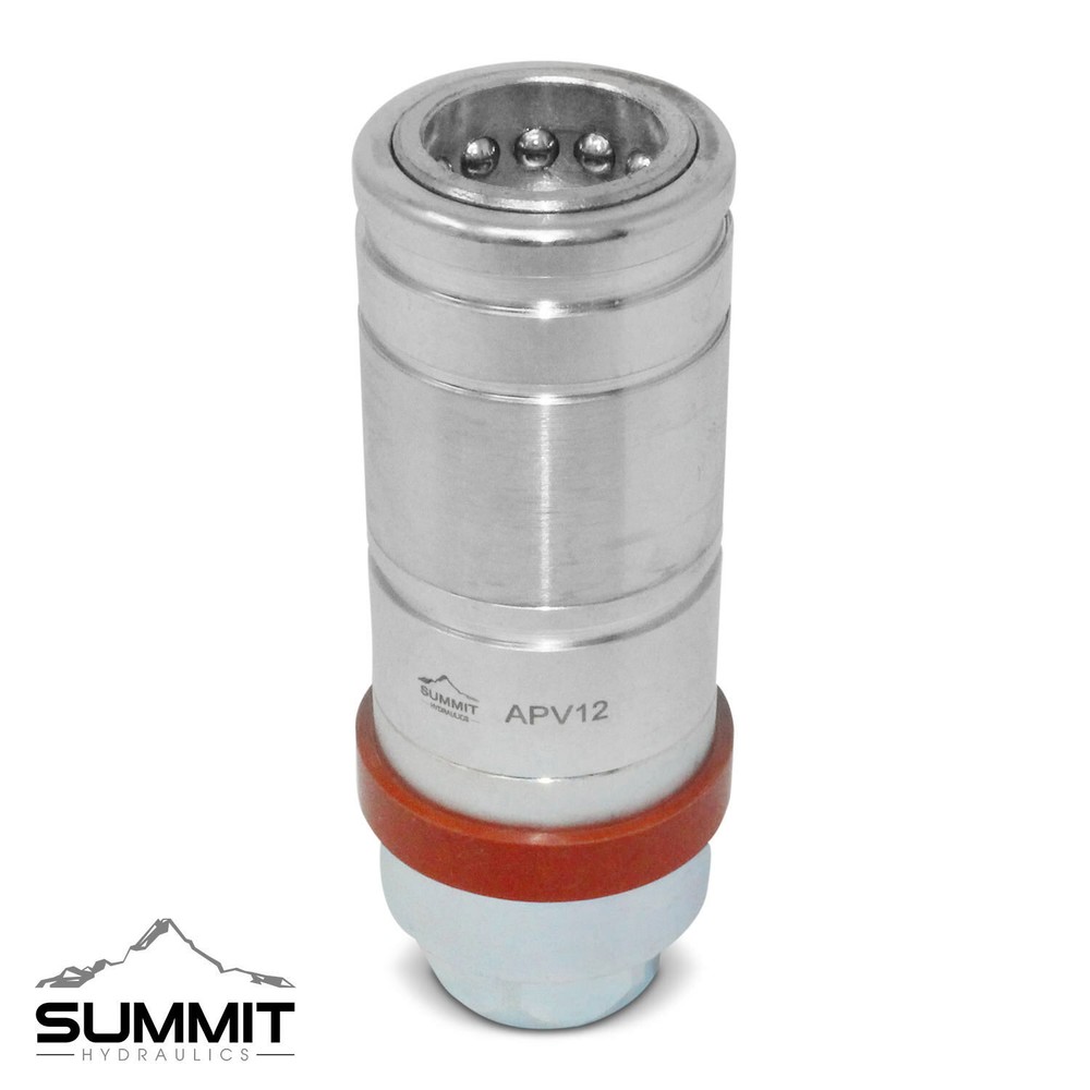 Hydraulic Ag Female Quick Coupler Push Pull Connect Under Pressure 1/2" NPT