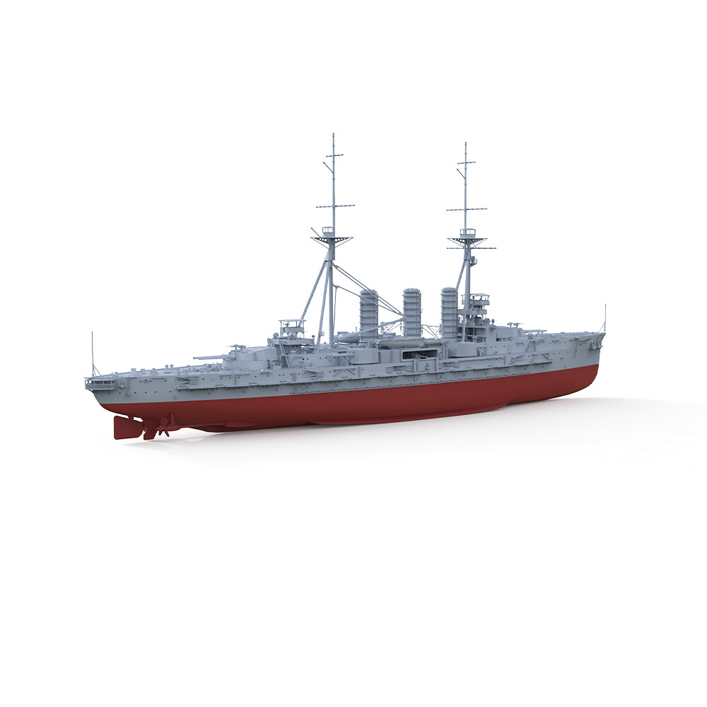 Model Kits 1/2000 IJN Kurama Battlecruiser