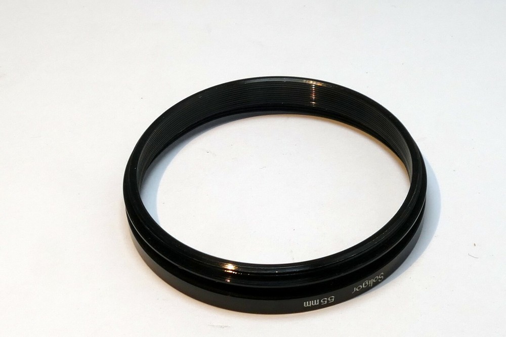 Soligor 55mm to 55mm ring Metal adapter threaded