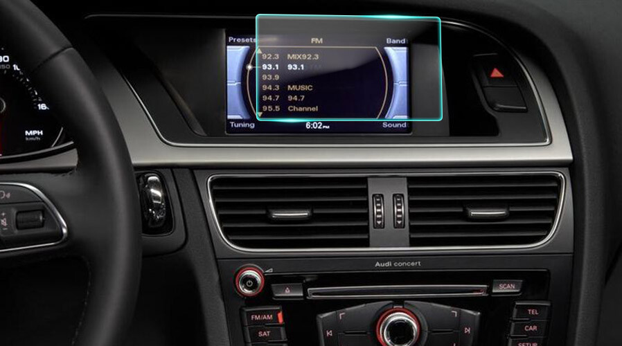 Crystal Clear Screen Protector for 2015 Audi A4 Vehicle Navigation