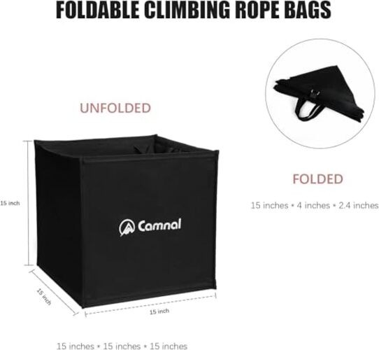 Climbing Rope Bags Foldable Bags for Rope and Tools Practical Tree Climbing