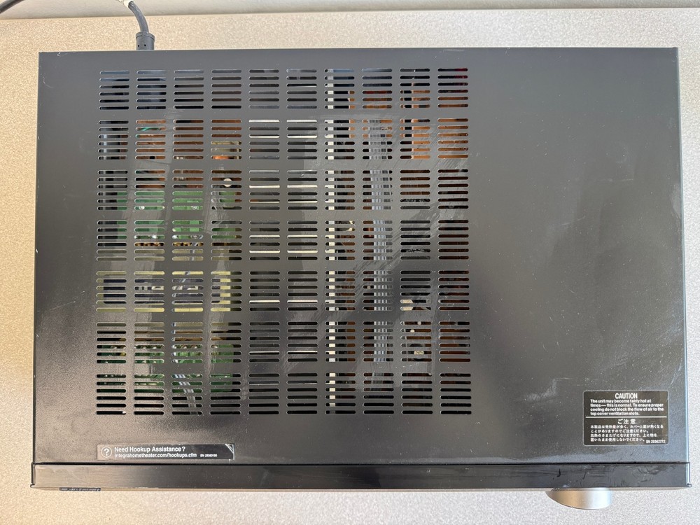 Integra DTM 5.3 A/V High Performance Receiver Read