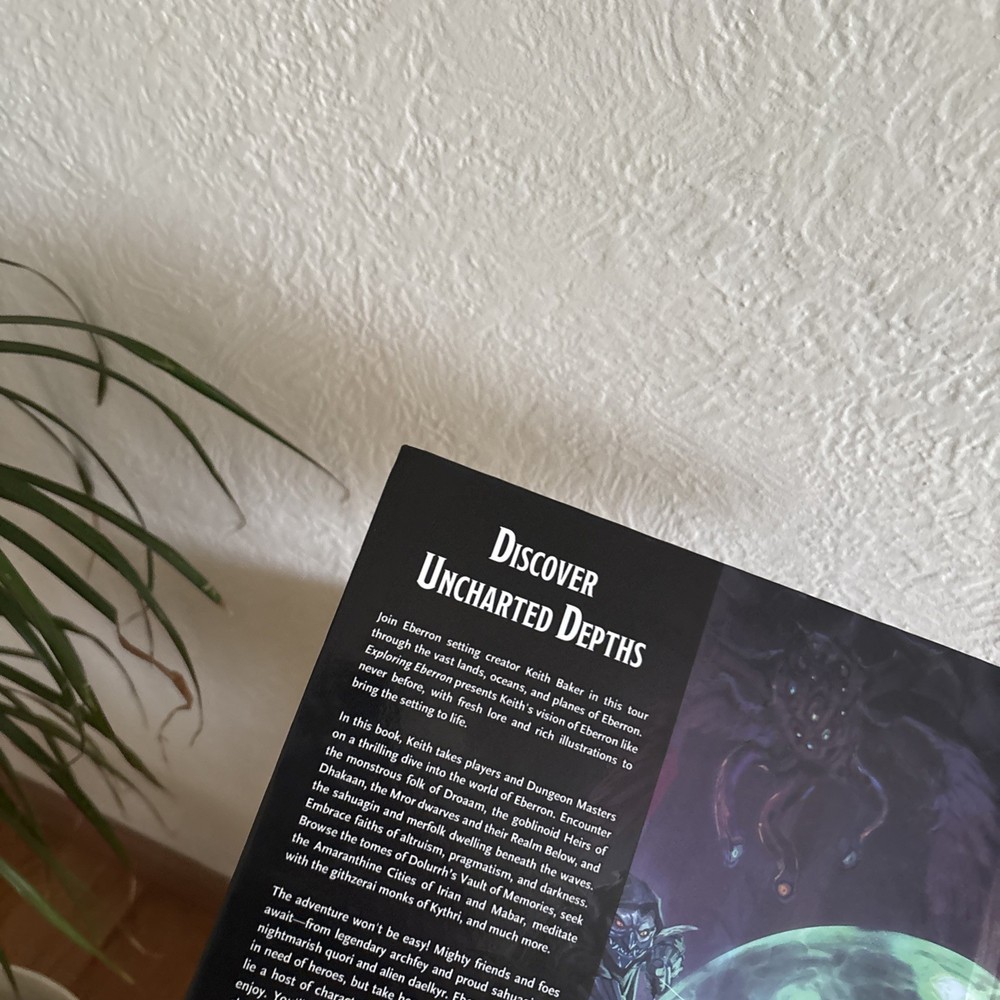 Dungeons and Dragons 5th edition Exploring Eberron by Keith Baker