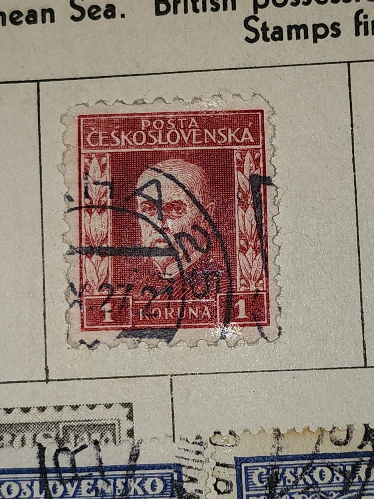 Foreign Ceskoslovenska 1c Stamp Used - #H169