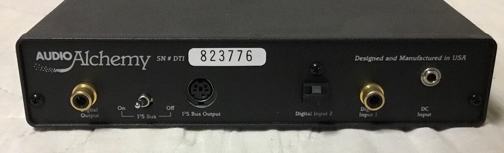AUDIO ALCHEMY Digital Transmission Interface DTI.