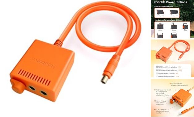 Solar Panel Connectors for Jackery Explorer Portable Power Station 3000 Pro /