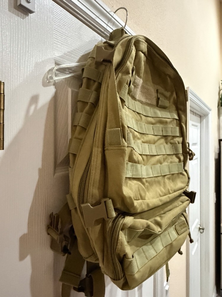 Highland Tactical Green Khaki Backpack