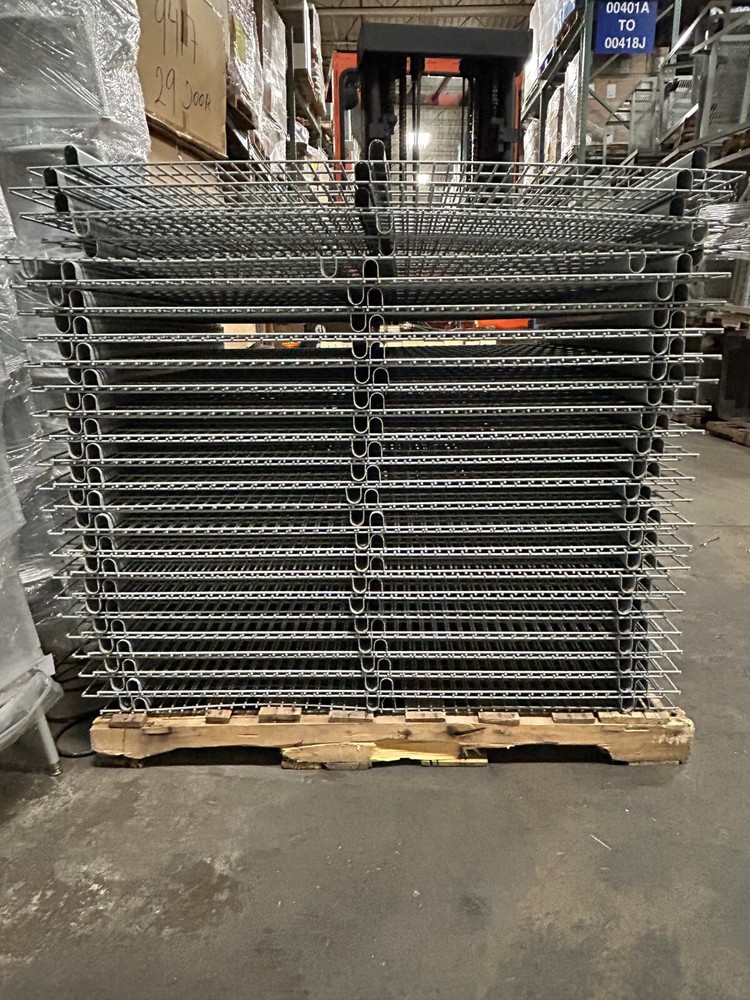 PALLET RACK WIRE DECKING- FLAT FLUSH DECK, 3-CHANNEL, FITS 42" DEPTH RACKING