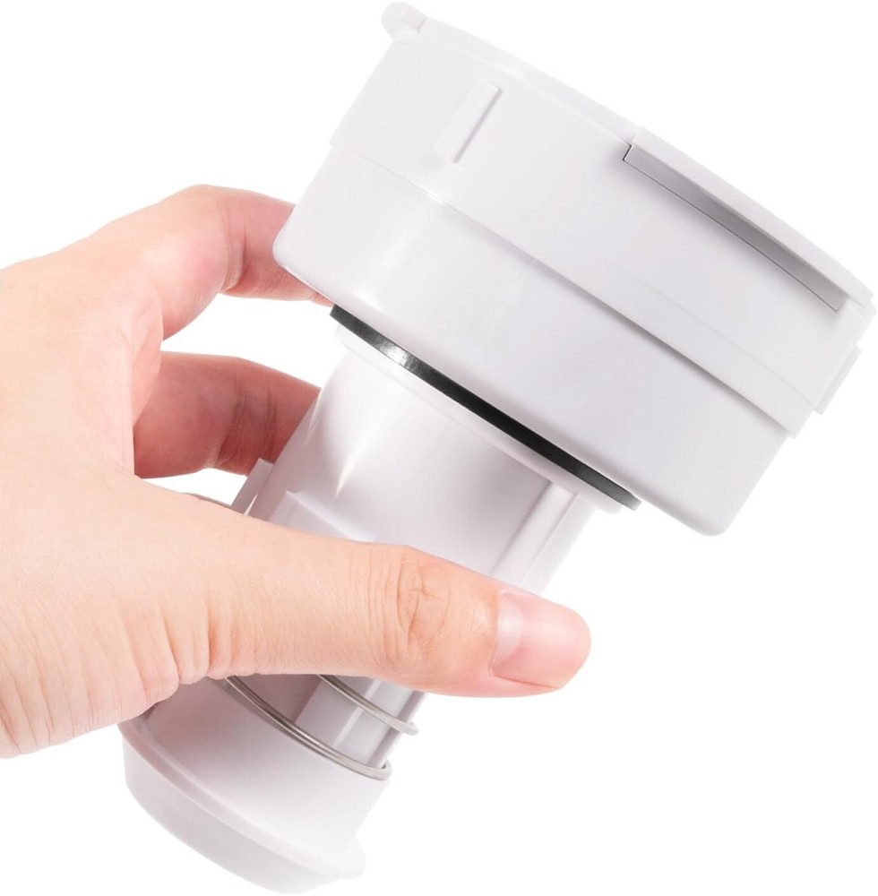 Rotating Head Nozzle Fits for PCC2000 in-Floor Cleaning System / White