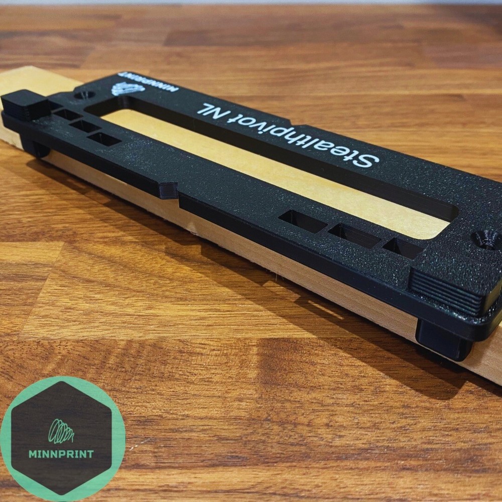 Stealthpivot NL (PortaPivot) Invisible / Hidden Hinge Router Template Kit