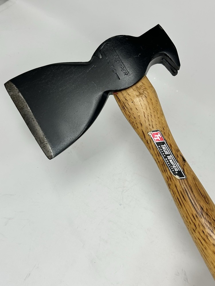Vintage True Temper No. TC Claw Hatchet Axe Hammer Hickory Handle 🇺🇸